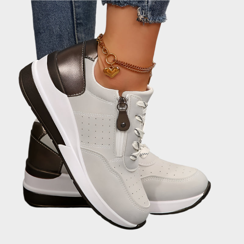 Ortopedická Obuv se Zipem a Silnou Podešví