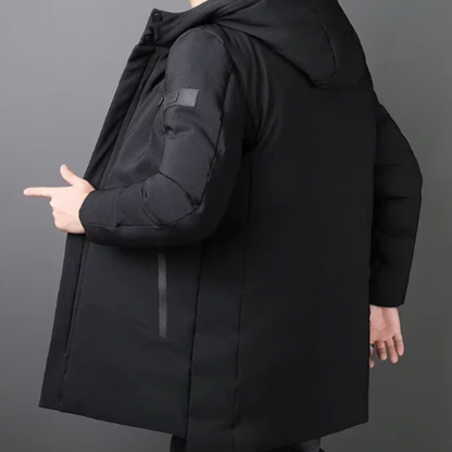 Franco | Elegantní Dlouhý Kabát pro Muže