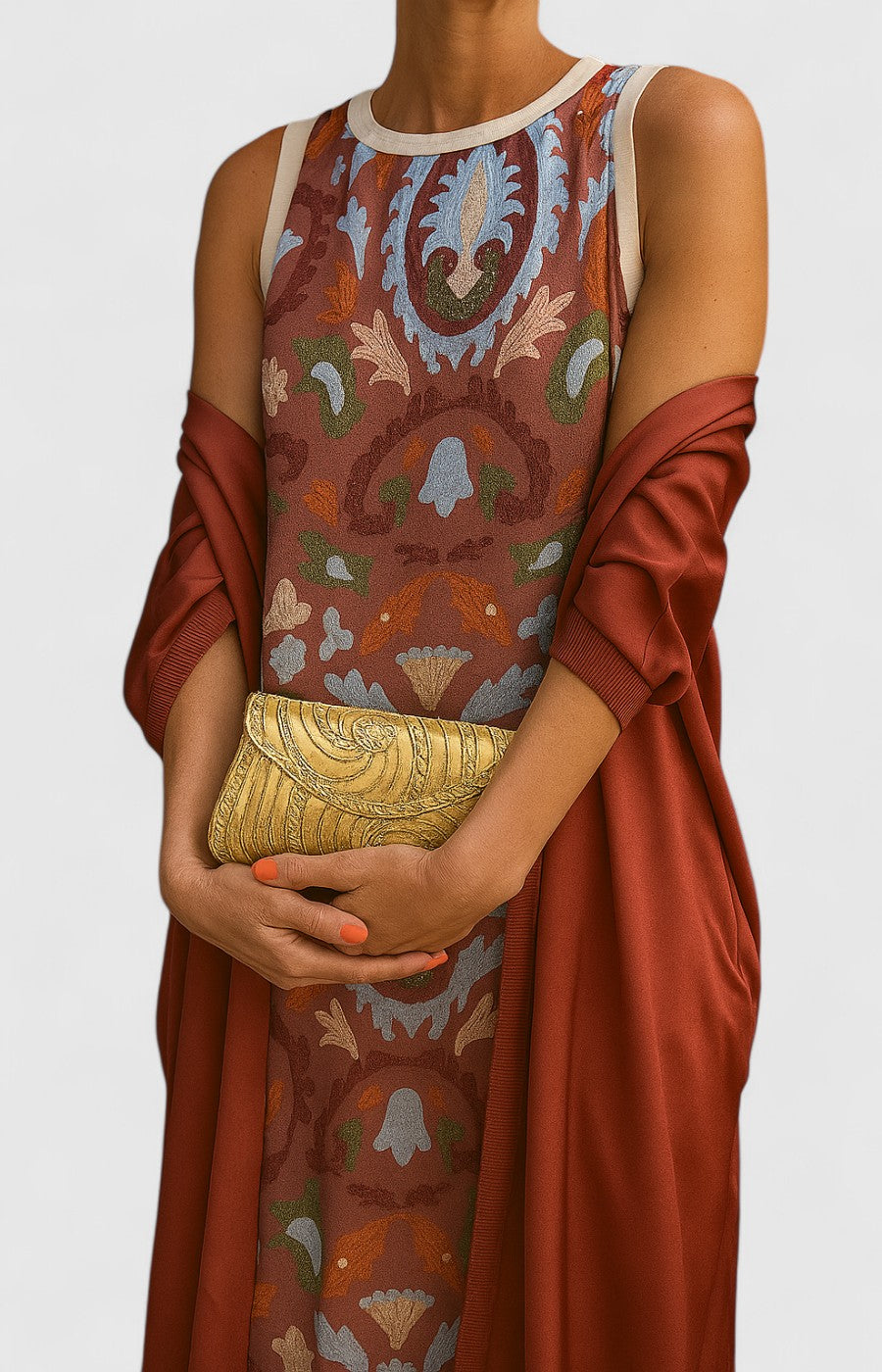 Mikaella - Elegantní Dlouhé Šaty