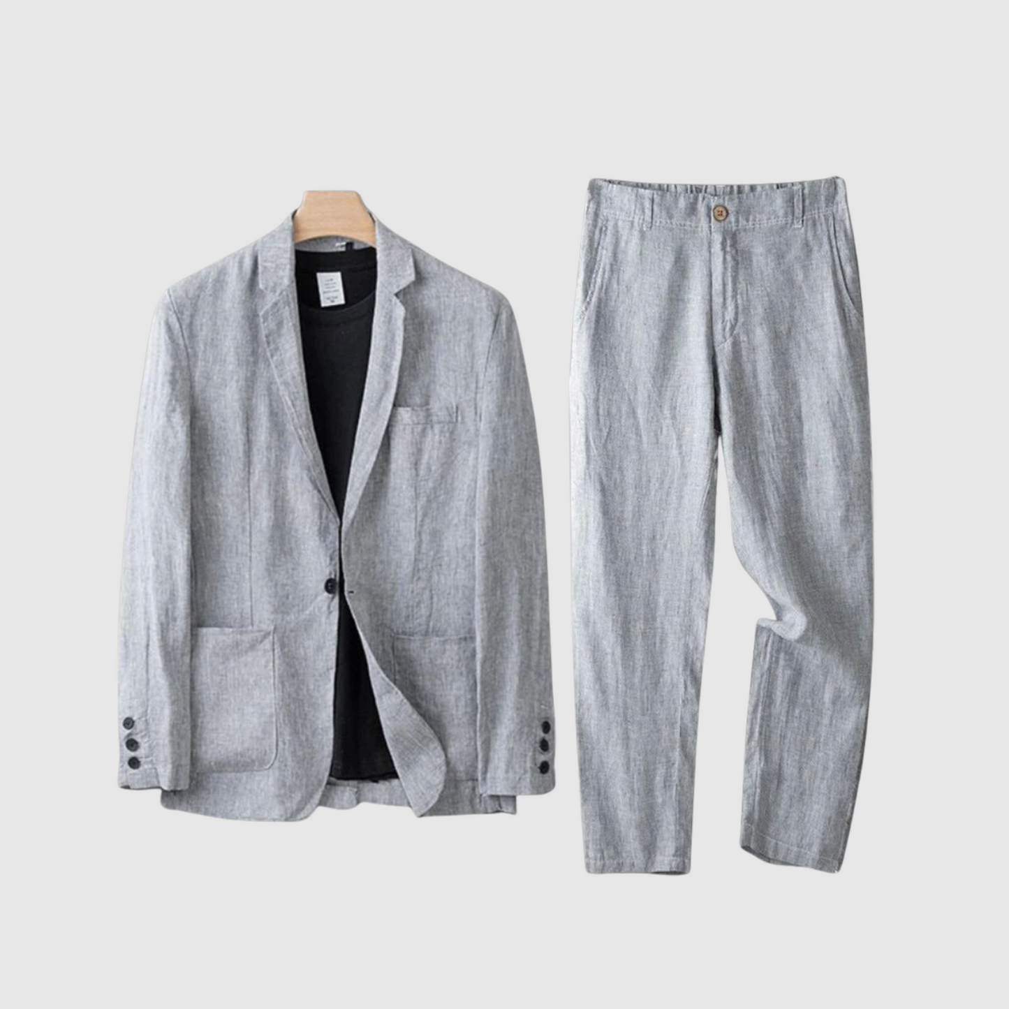 Libuše– Lněný komplet s přirozenou elegancí