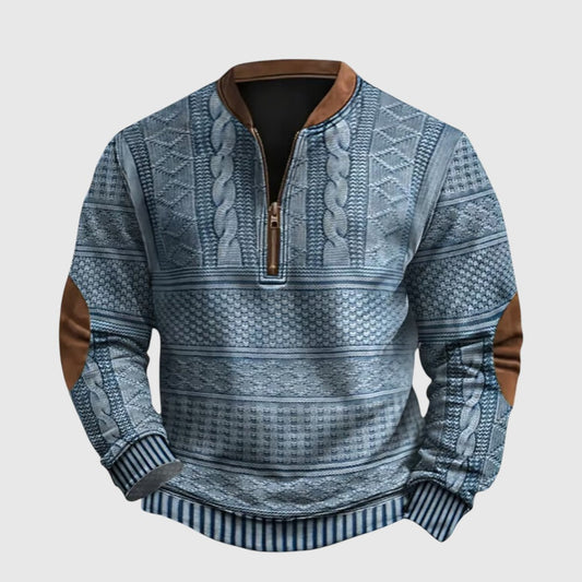 Roman – half-zip svetr