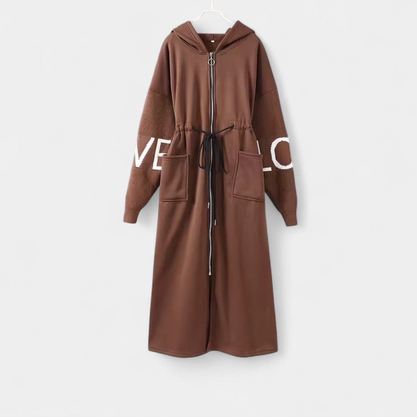 Jana – Kabátový cardigan s kapucí